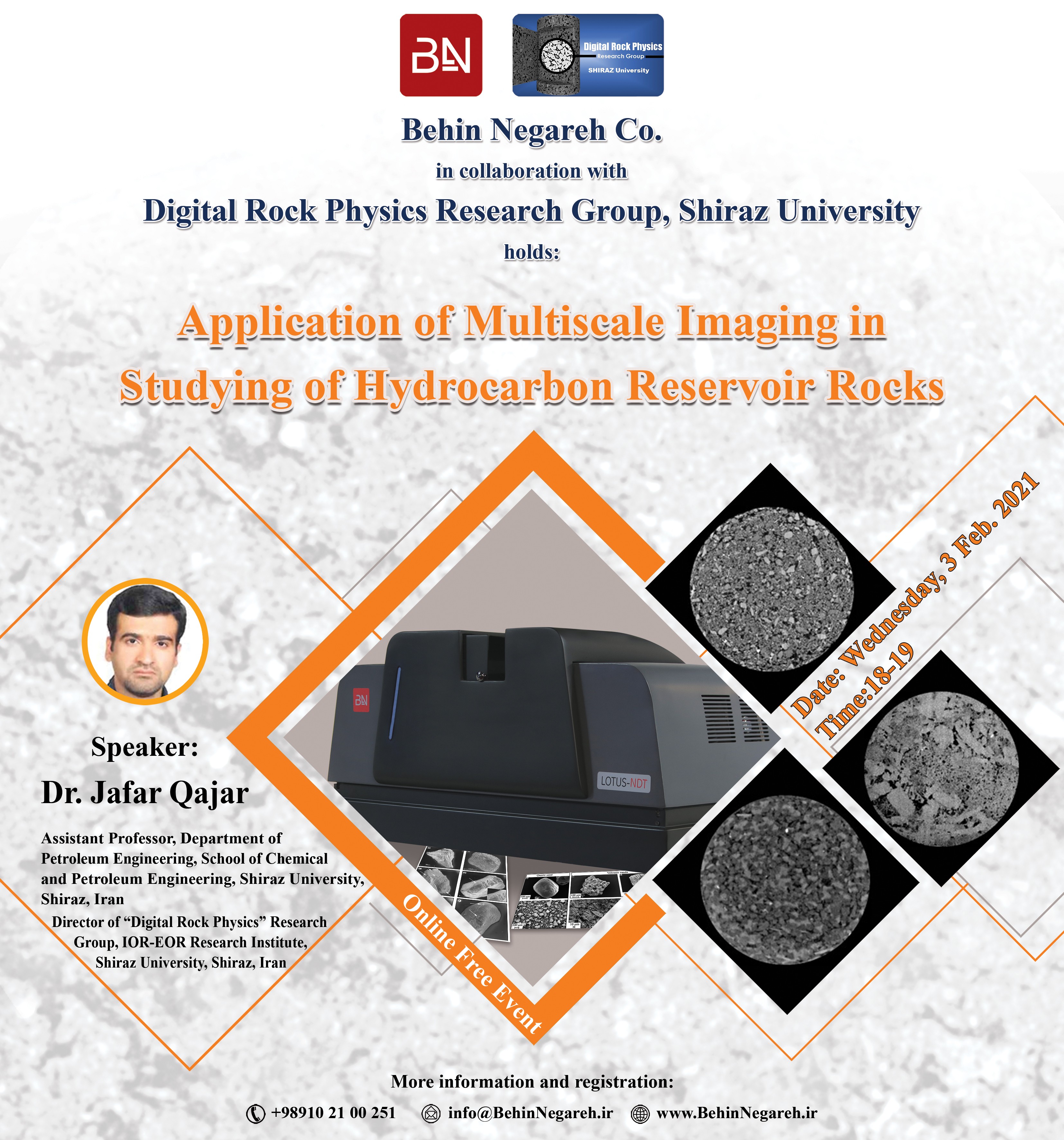 Application of Multi-Scale Imaging in The Study of Hydrocarbon Reservoir Rocks